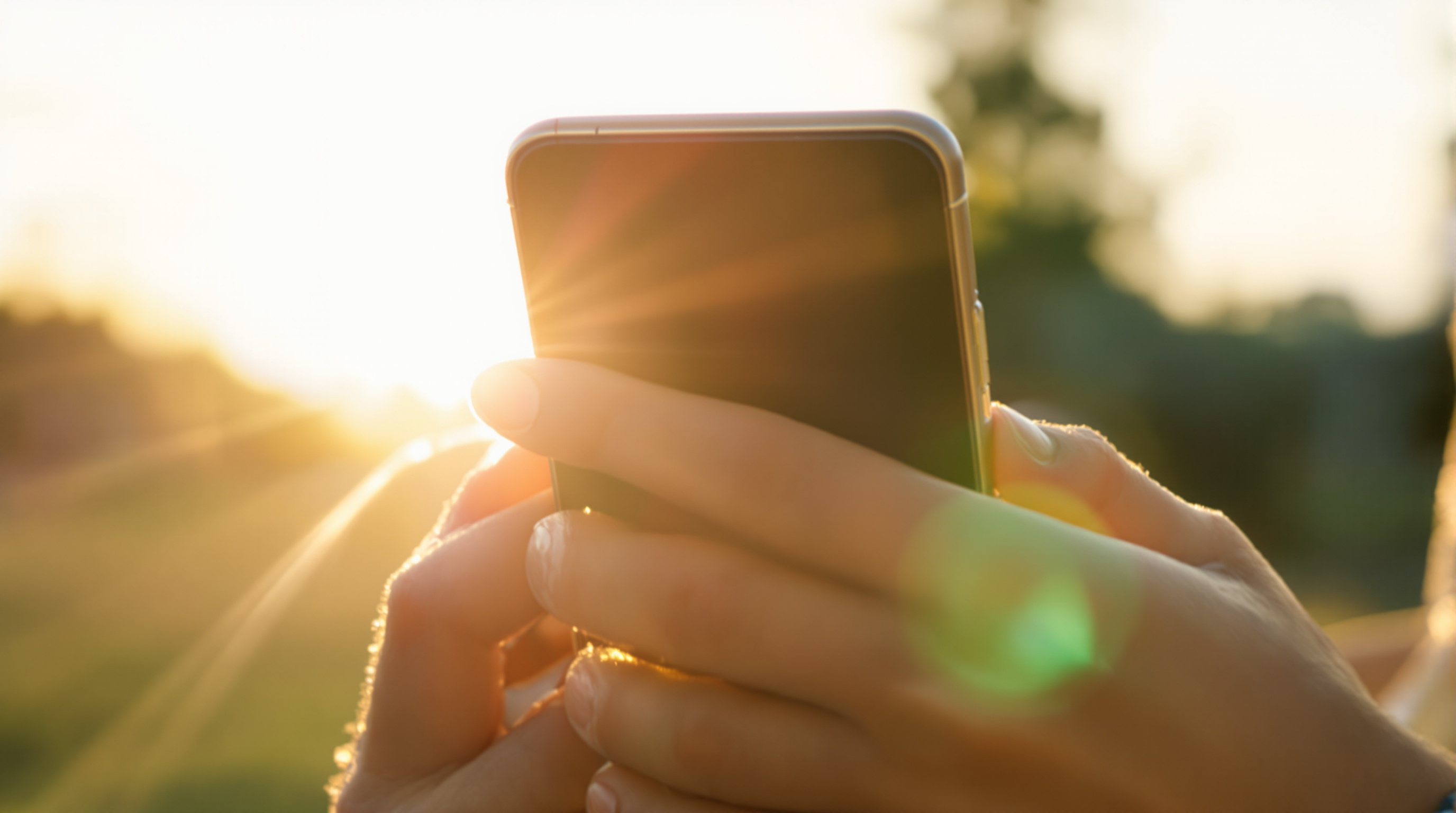 Close-up of an iPhone lock screen with notifications hidden, placed on a light fabric surface