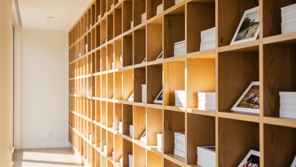 A row of small drawers in an old wooden apothecary cabinet, three of them pulled out to different depths